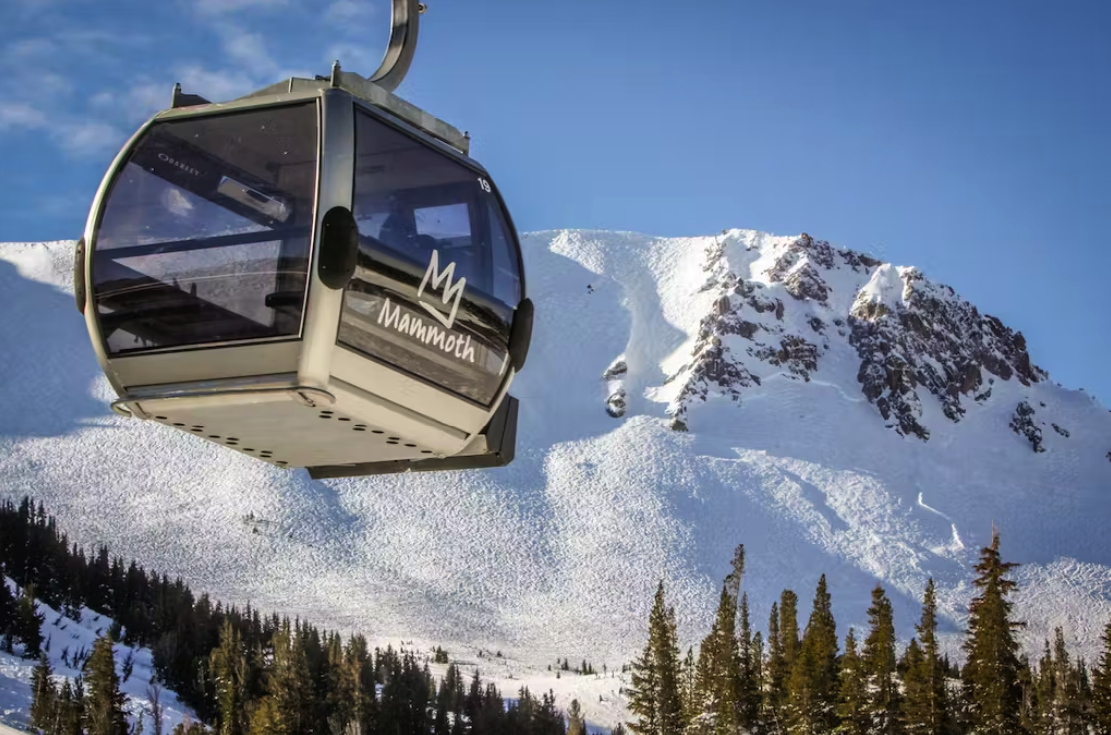 mammoth ca skiing