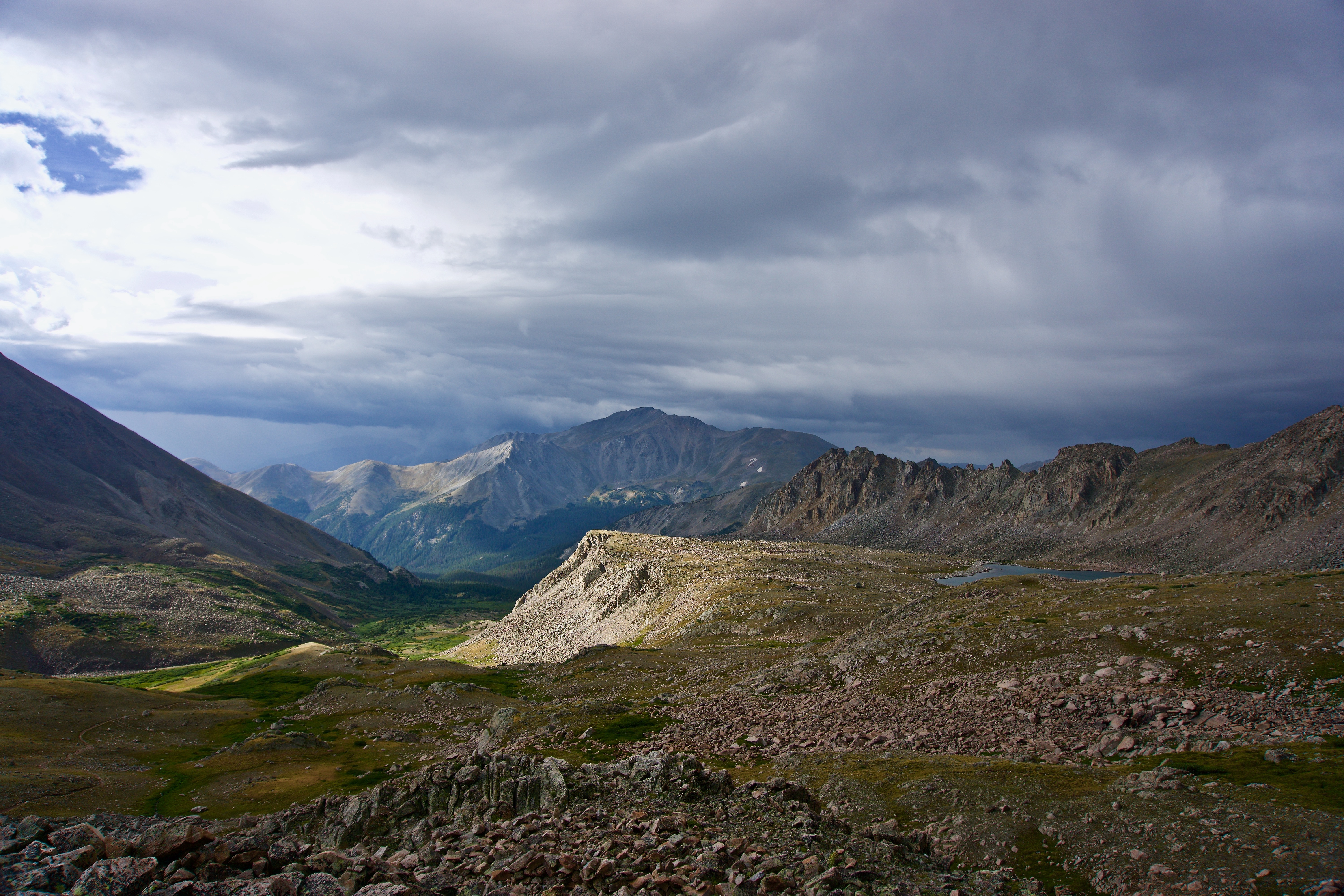 Rocky peaks in Colorado