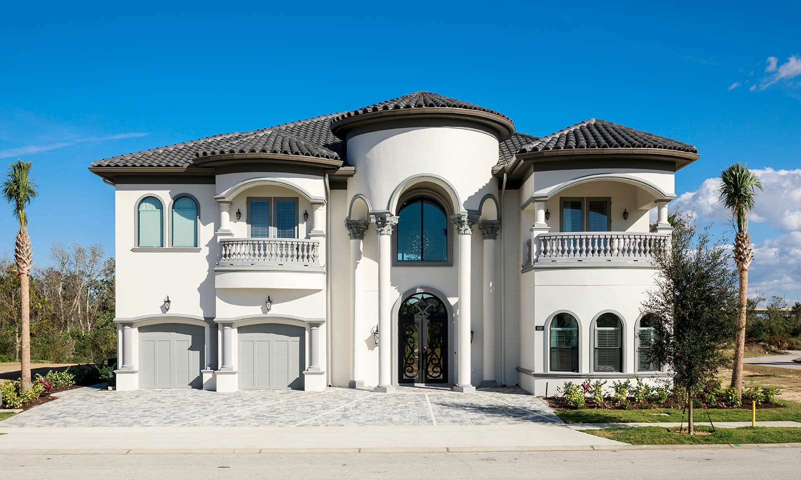 The exterior of a home in Florida.