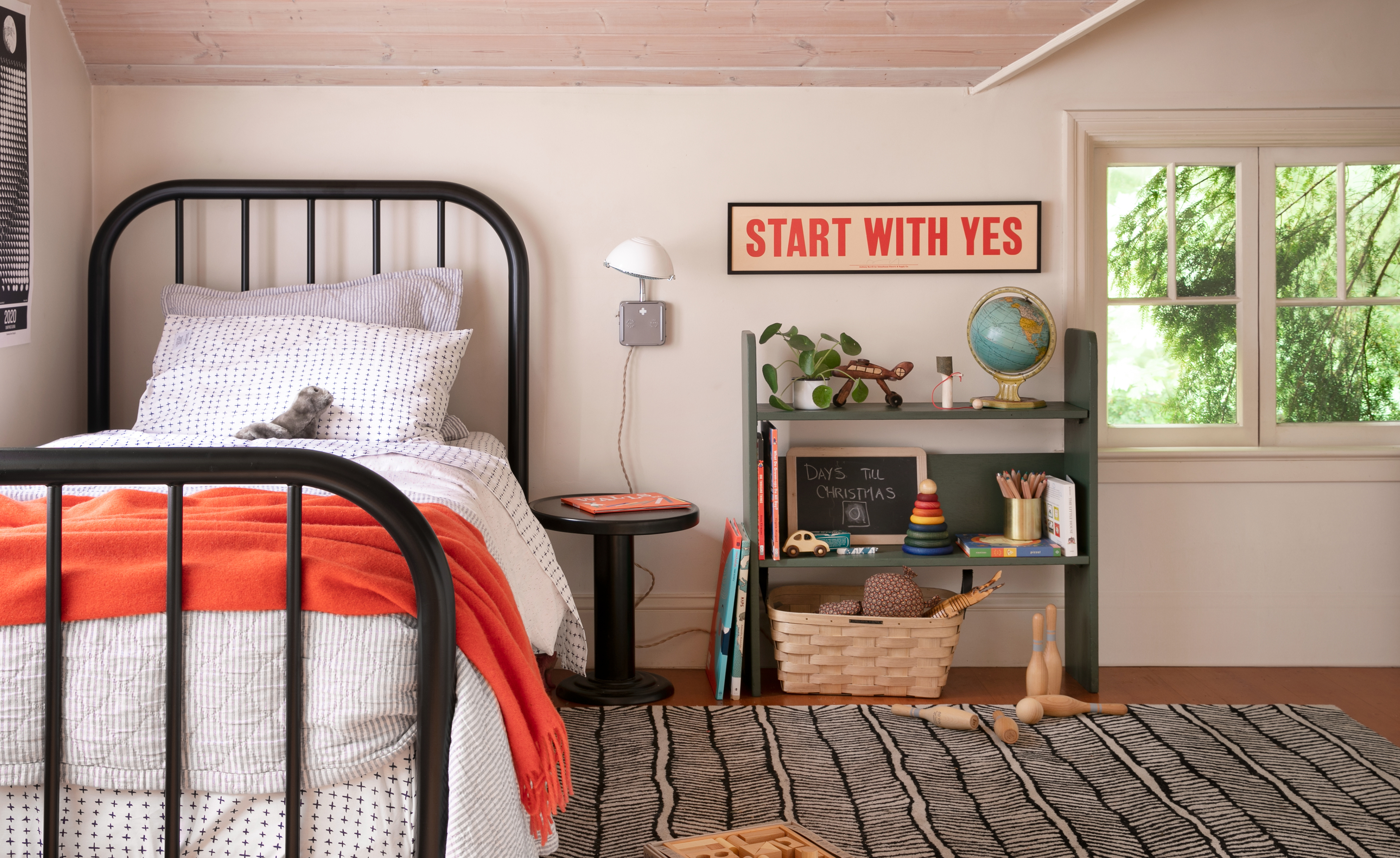 Swedish Stuga vacation rental bedroom