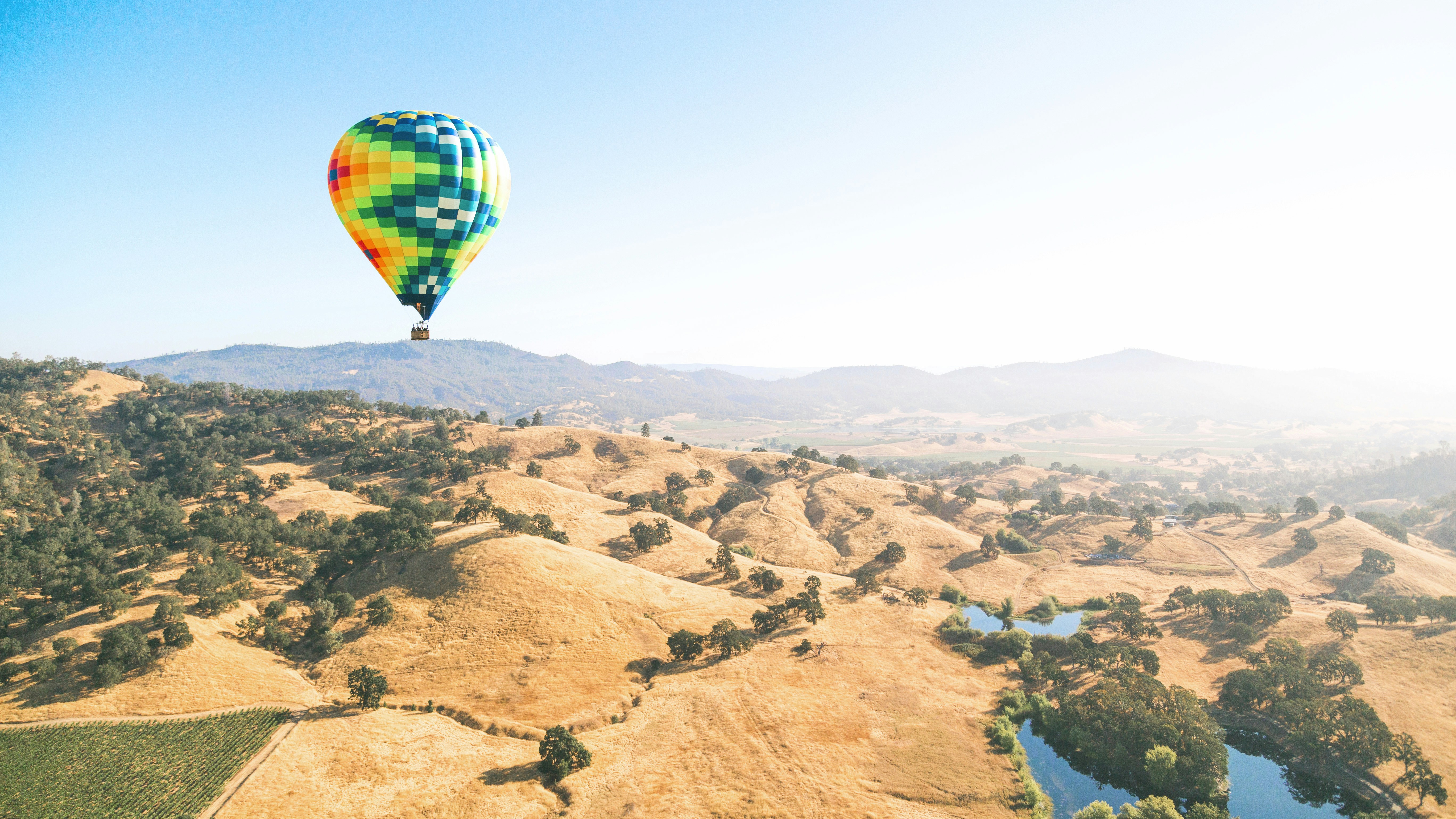 napa valley hot air balloon