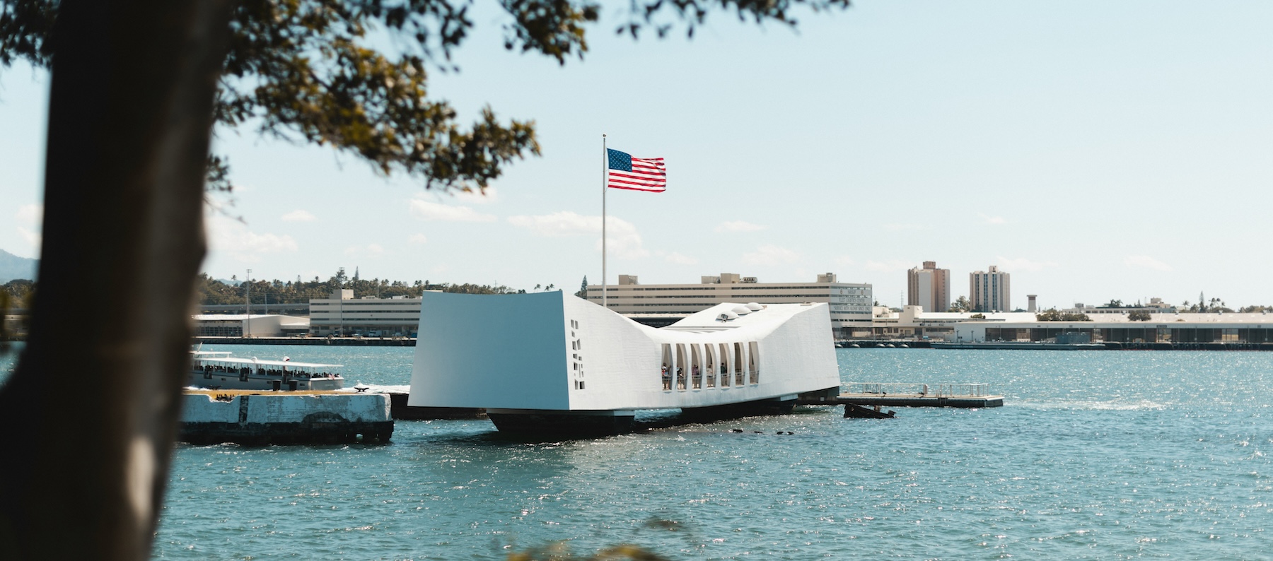 Pearl Harbor memorial.