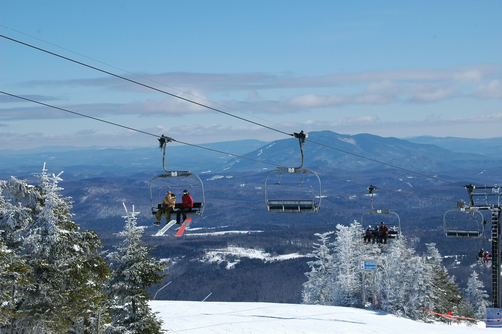 ski lift at Okemo Mountain Resort