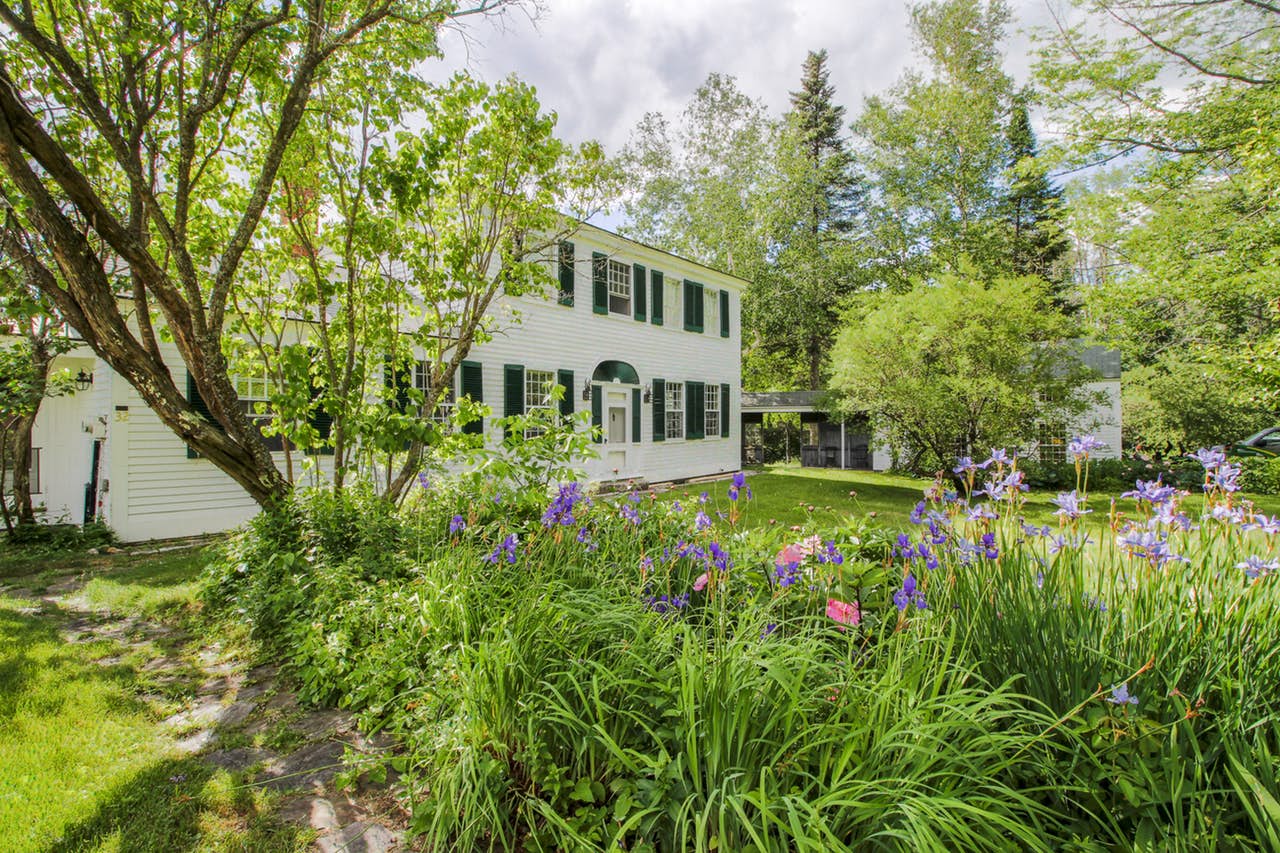 Historic home in Paris, ME with sweeping mountain valley views